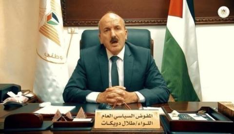 دويكات : "سلسلة من الإجراءات سيلمسها المواطن لقطع دابر الفوضى والفلتان "