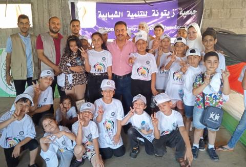 تحت رعاية المجلس الأعلى للشباب والرياضة جمعية زيتونة للتنمية الشبابية تفتتح مخيمها الصيفي