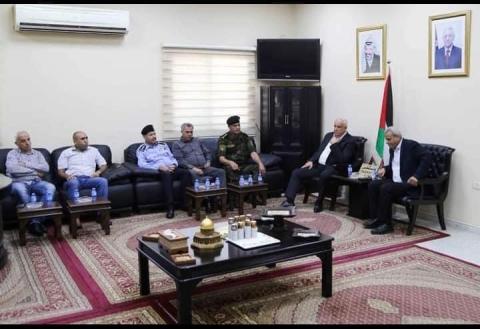 وزير الداخلية يزور محافظة قلقيلية بهدف الوقوف على آخر التطورات في ملابسات اختفاء الشاب " قصي أبو عامر "