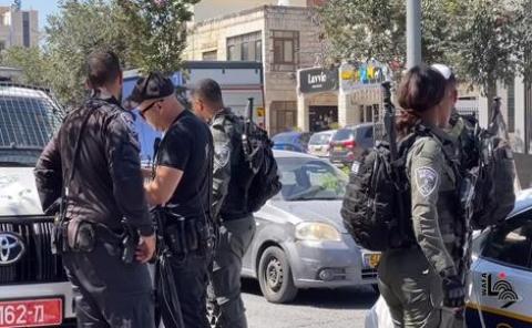 تنغيص فرحة الطلاب ..  اعقتال 13 شاب من شعفاط شمال شرق القدس
