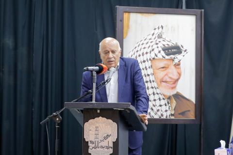 الرجوب: هناك قرار لدى الاتحاد بتوسيع مسؤوليات الاتحادات الفرعية لتكون النواة الصلبة في البناء والتطوير