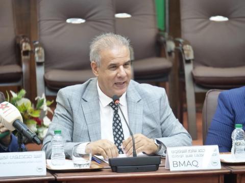حمد سالم الشرقاوي ، المدير المكلف بتسيير وكالة بيت مال القدس