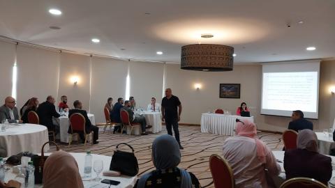 ائتلاف "أمان" يختتم ورشة تدريبية لأعضاء جمعية رابطة القانونيين العاملين في الوظيفة العامة