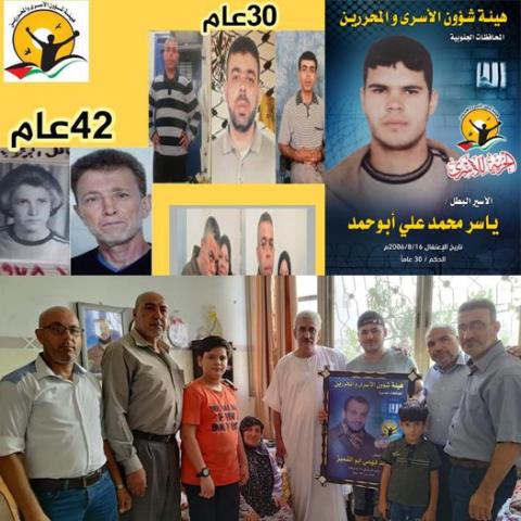 هيئة الاسرى بغزة: الاسير ياسر ابو حمد يدخل عامه السابع عشر في سجون الاحتلال