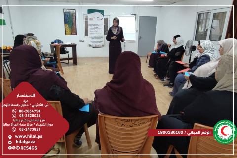 جمعية عبد الشافي الصحية والمجتمعية تعقد جلسة دعم نفسي واجتماعي للسيدات