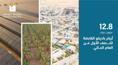 رباح باديكو للنصف الأول من العام الحالي