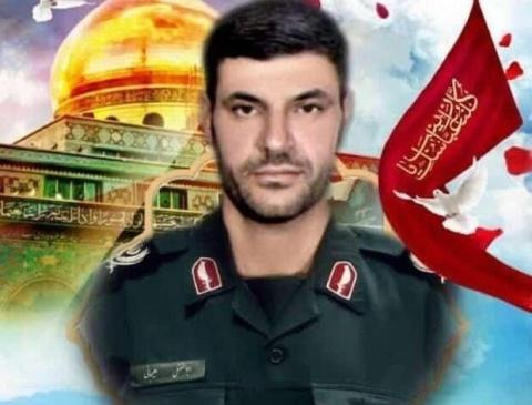 صورة القيادي كما نشرتها وكالة "مهر"