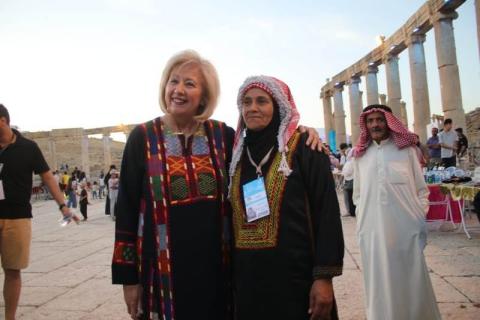 وزيرة الثقافة النجار الأردنية:  مهرجان جرش يطرح سردية وطنية لحياة تدعو للأمل