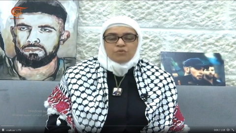 والدة الشهيد ابراهيم النابلسي