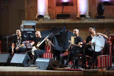 مهرجان جرش: تكات تطرب جمهور "الشمالي" بـ"حلوة يا بلادي"