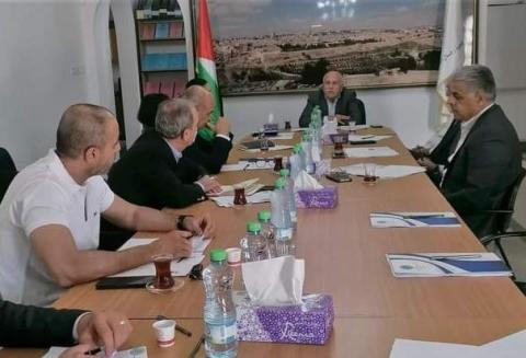 المجلس التنسيقي للقطاع الخاص يدعم مواقف القيادة الفلسطينية ويستنكر اغلاق المؤسسات الحقوقية والاهلية