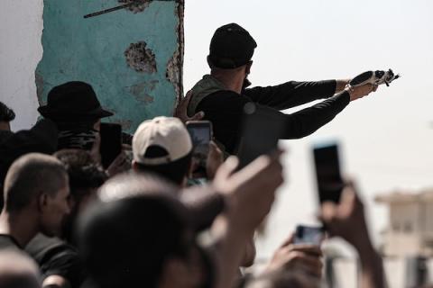 اشتباكات عنيفة في المنطقة الخضراء بالعراق اليوم 5.jpg