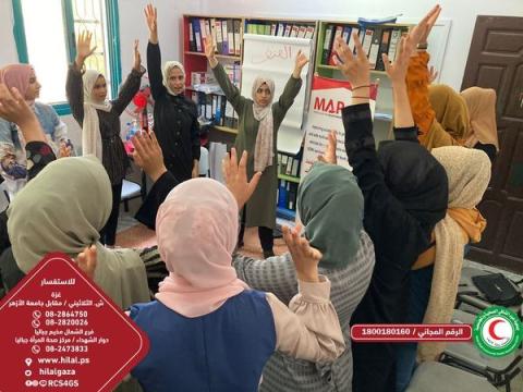 جمعية عبد الشافي الصحية والمجتمعية تفتتح جلسات الدعم النفسي الجمعي في الشمال و تعقد ورشة توعية حول العنف المبني على النوع الاجتماعي