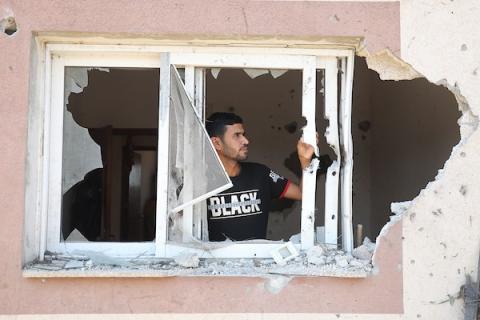 آثار العدوان الإسرائيلي على قطاع غزة ..