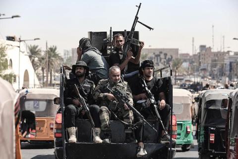 اشتباكات عنيفة في المنطقة الخضراء بالعراق اليوم