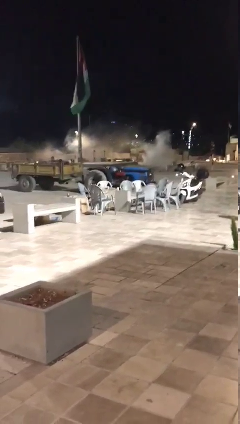 إصابات بالاختناق في بلدة سبسطية شمال غرب نابلس