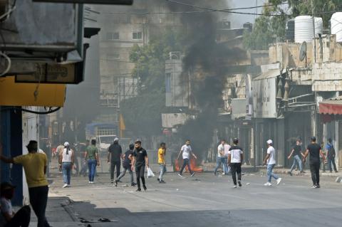 صور من الأحداث المؤسفة المستمرة في نابلس .. تصوير (الفرنسية) 7.jpg
