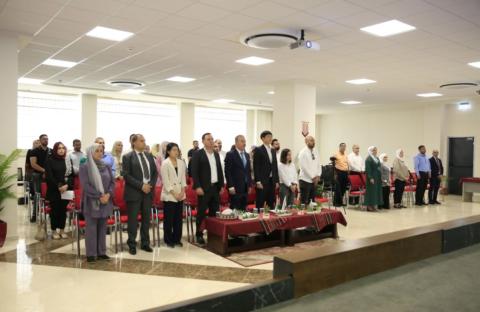 المدرسة الوطنية الفلسطينية للإدارة تستضيف ورشة تبادل معارف وخبرات  لرابطة خريجي كويكا