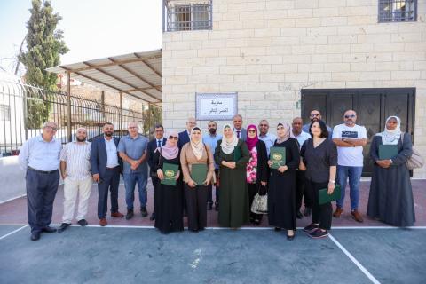 توقيع اتفاقيات لرعاية 10 مدارس في القدس في إطار مشروع النوادي البيئية لوكالة بيت مال القدس
