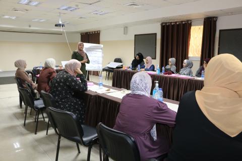 جمعية عبد الشافي الصحية والمجتمعية تفتتح تدريباً حول العنف القائم على النوع الاجتماعي 1.JPG