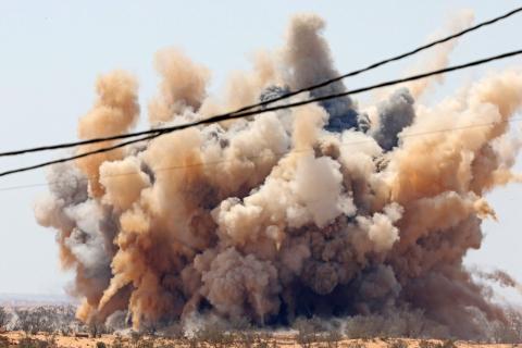 الجيش الاسرائيلي يجري مناورة أسبوع التطوير والابتكار بحضور قائد القوات المسلحة المغربية.. تصوير (الفرنسية) 7.jpg