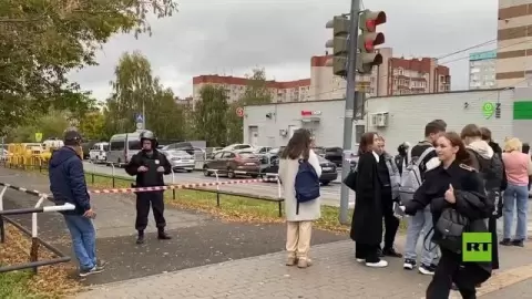 حادث إطلاق نار بمدرسة روسية