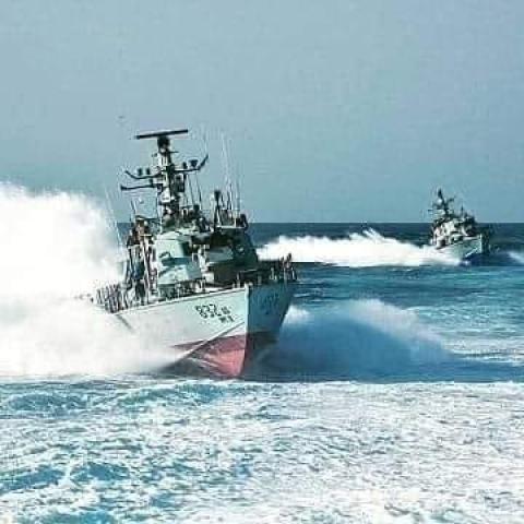 زوارق الاحتلال الاسرائيلي.jpg