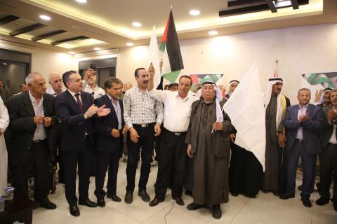 بالصور الداخلية تنظم مراسم المصالحة الوطنية بين عائلتي أبو عرام والترابي