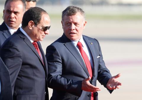 الرئيس عبد الفتاح السيسي -  الملك عبدالله بن الحسين.JPG