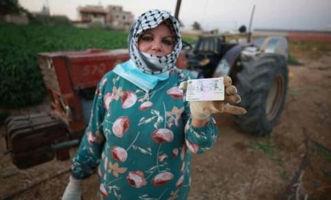 الفلسطينية اتحاد عياد من مدينة أريحا