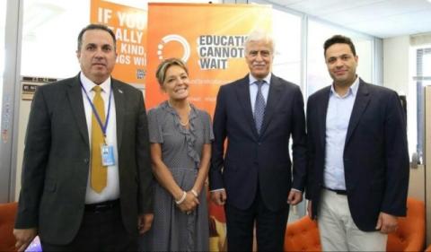 عورتاني يلتقي مديرة مؤسسة صندوق "التعليم لا ينتظر"