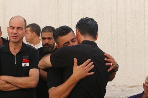 جنين - تشييع جثمان الشهيد عدي صلاح (17 عاما) لمثواه الاخير في كفردان غرب جنين 12.jpg