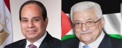 الرئيس محمود عباس يصل القاهرة الاثنين لعقد لقاء قمة مع السيسي.jpg