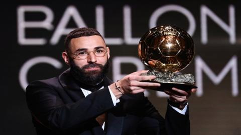 الفرنسي كريم بنزيمة مهاجم ريال مدريد (أ ف ب).jpeg