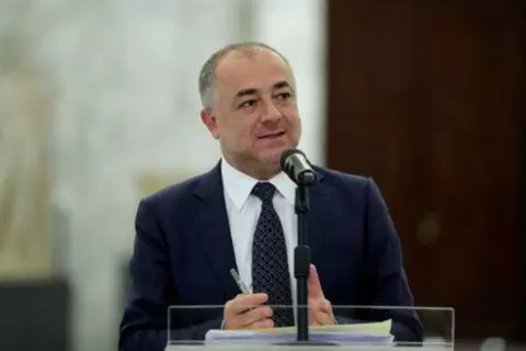 كبير المفاوضين اللبنانيين إلياس بو صعب يتحدث في في القصر الرئاسي في بعبدا بلبنان في الثالث من أكتوبر تشرين الأول 2022. تصوير: دالاتي نهرا رويترز