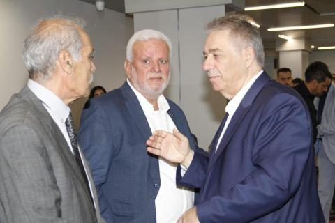سفارة فلسطين في لبنان تستقبل المعزين بوفاة القائد أبو طعّان