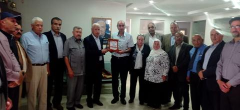 الجبهة العربية الفلسطينية تستقبل وفد من الجبهة الشعبية لتحرير فلسطين لتهنئتها بذكرى الانطلاقة الـ54.jpeg