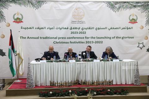 المؤتمر الصحفي السنوي التقليدي لإطلاق فعاليات أعياد الميلاد المجيدة - وفا.jpg