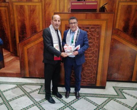 يوسف أحمد: نتطلع للجهود البرلمانية المغربية لوقف العدوان واسناد النضال الوطني الفلسطيني