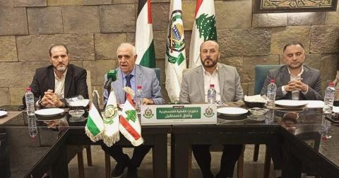 حركة حماس تنظم لقاء حواريًا مع عدد من الإعلاميين والسياسيين والمثقفين اللبنانيين في العاصمة بيروت.jpg