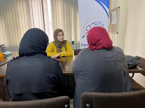 ضمن حملة 16 يوم لمناهضة العنف ضد المرأة "وحدة الدعم النفسي والاجتماعي في فارس_العرب" تستقبل عدد من الحالات