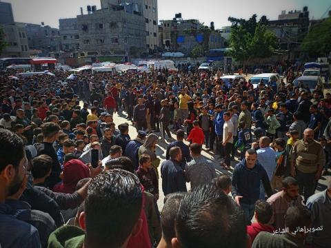 مراسم تشييع ضحايا فاجعة حريق جباليا  73.jpg