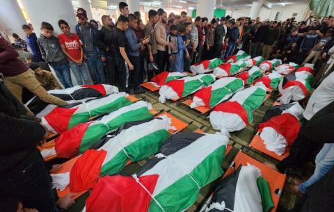 عقب حريق جباليا....الفلسطينيون يناشدون العالم إدخال معدات إطفاء لإنقاذ القطاع