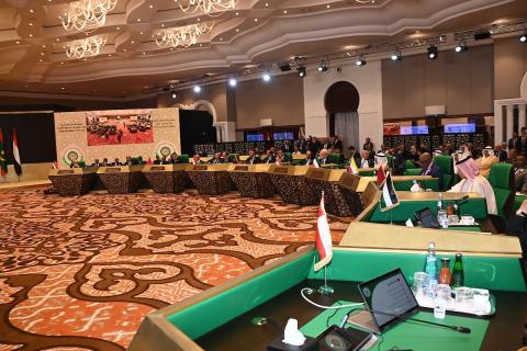 السيسي: استرجاع الحقوق الفلسطينية المعيار الحقيقي لمدى تماسكنا