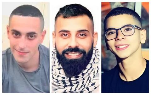 شهداء نابلس..الطفل أحمد شحادة، الشاب محمد حرزالله، الشاب محمد أبو كشك.jpg