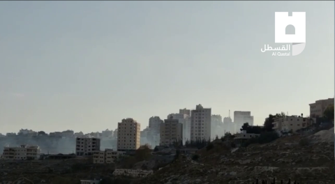 إصابة بالرصاص الحي و50 بالاختناق بمحيط جامعة القدس
