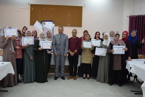 جمعية عبد الشافي الصحية والمجتمعية تختتم تدريبا حول  بناء قدرات العاملين
