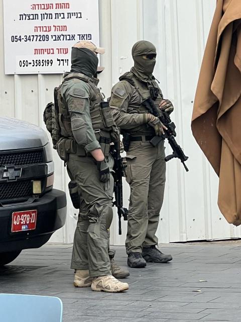 قوات خاصة من الشرطة  الاسرائيلية وسط مدينة القدس.jpg