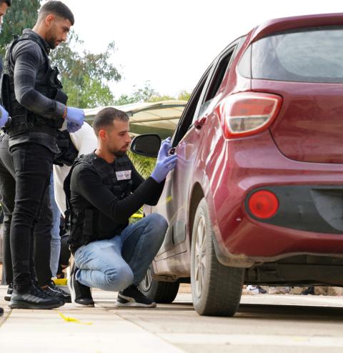 الجامعة العربية الأمريكية تجري تدريبا ومحاكاة لمسرح جريمة افتراضي استهدف طلبة الأحياء الجنائية ق.jpg