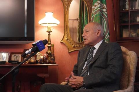 الأمين العام لجامعة الدول العربية أحمد أبو الغيط في القاهرة، مصر، في 7 ديسمبر 2022. (شينخوا).jpg
